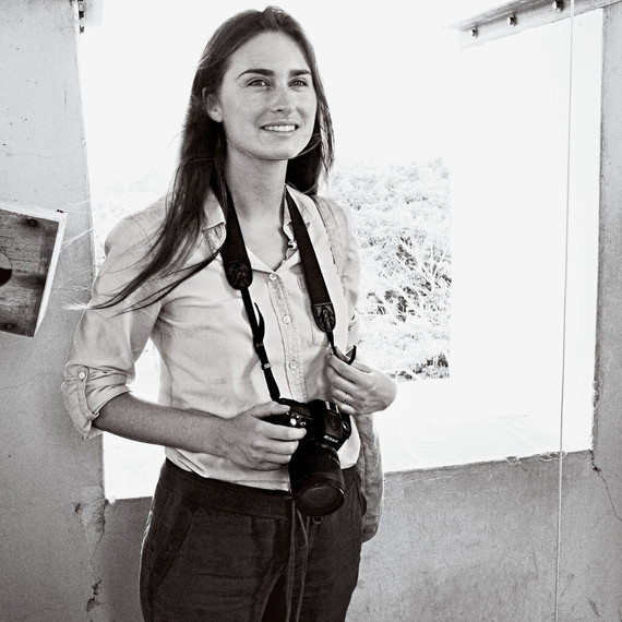 Lauren Bush Lauren with camera