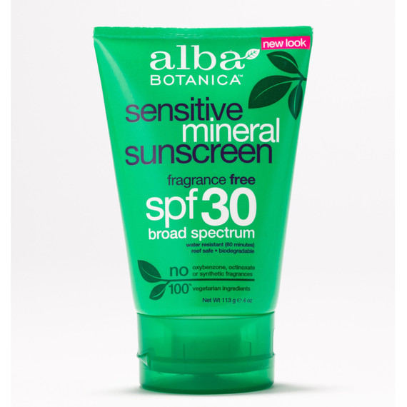 alba botanical sunscreen