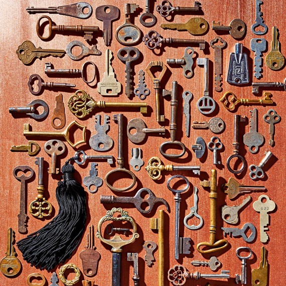 antiikki- key collection 