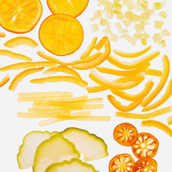 kandovaný citrus fruit