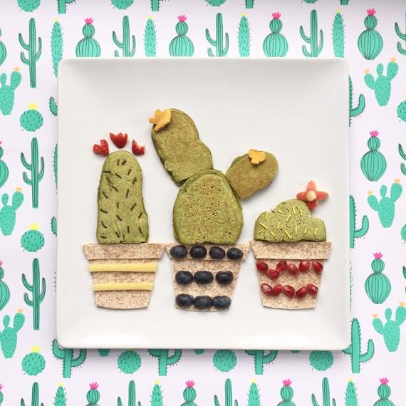 Süß-Pfannkuchen-Kaktus