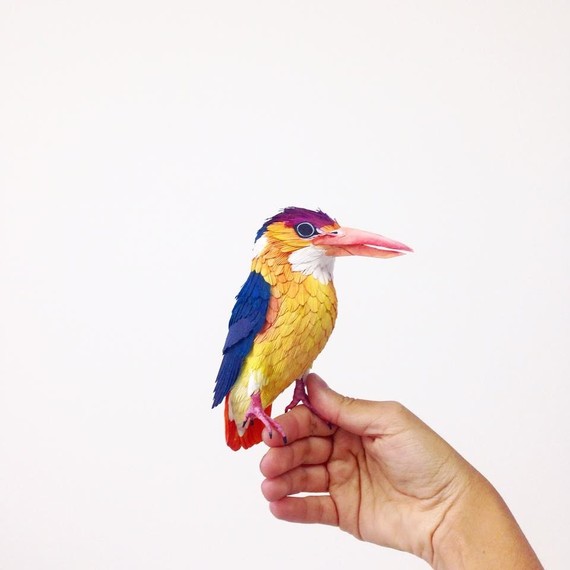Diana Beltran Herrera paper birds
