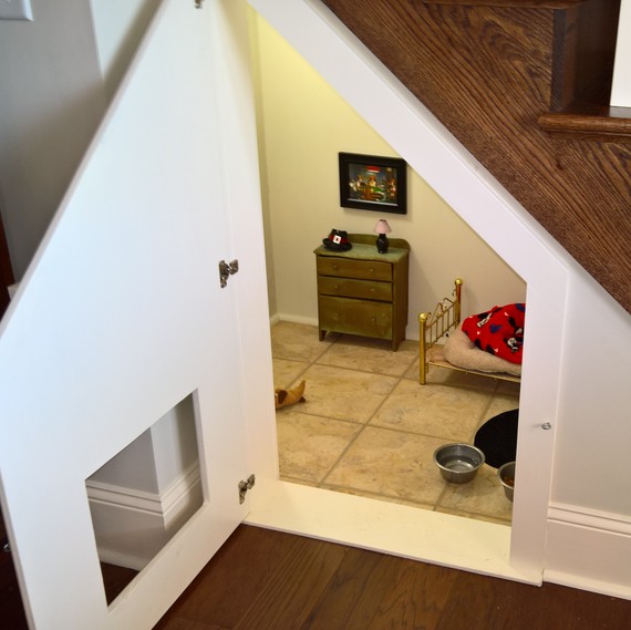 الكلب room under stairs