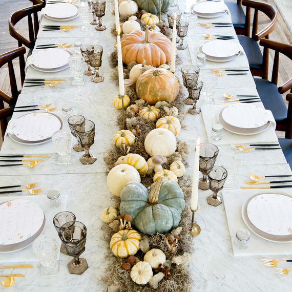 Hessney & Co.'s modern Thanksgiving tablescape