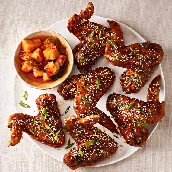الكورية chicken wings