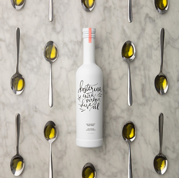 kosterina olive oil with spoons