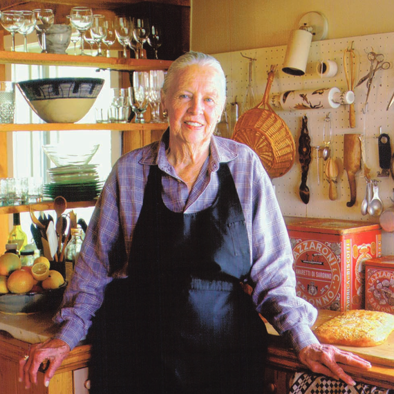 Marion Cunningham in the kitchen