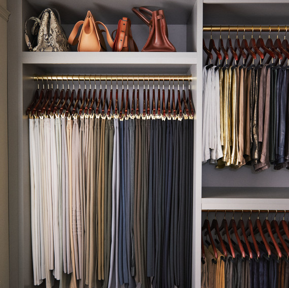 Marthas organized closet