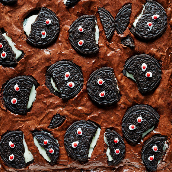 Monster- mash brownies