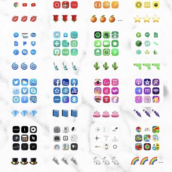 منظم phone apps colorful