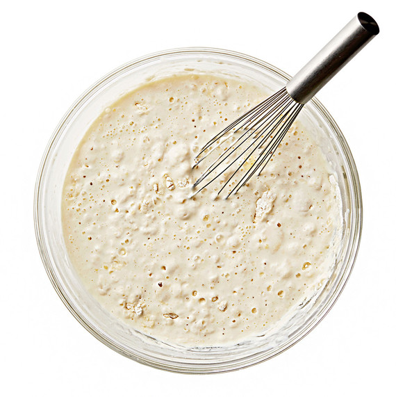 crepe batter with whisk