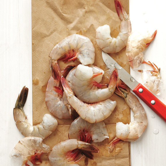 rå shrimp