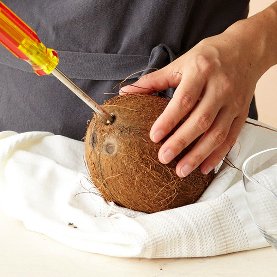 kokosový ořech screwdriver