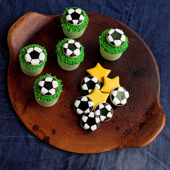Fußball-Cupcakes - Fußball - cupcakes-1015.jpg (skyword:196151)