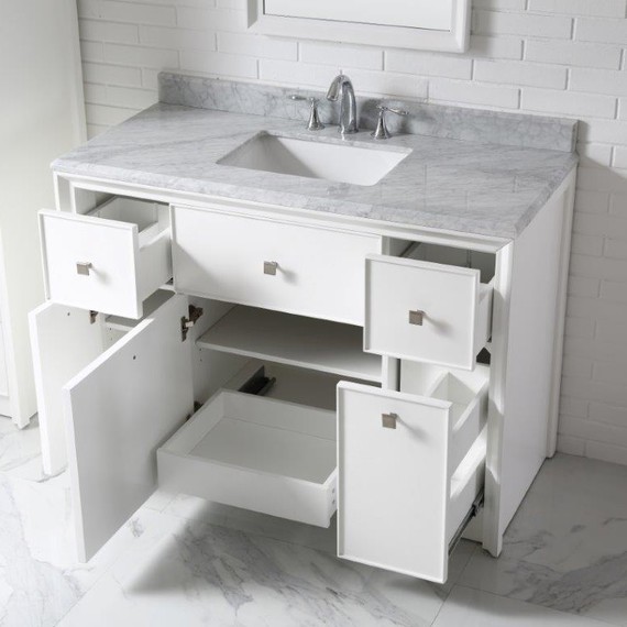 أبيض home depot bath vanity