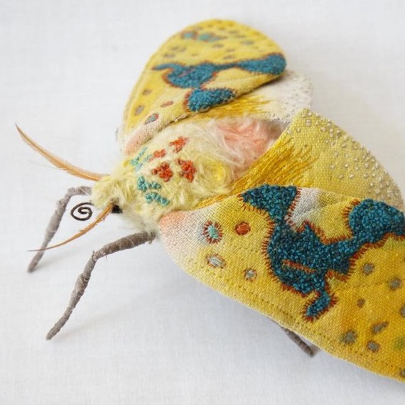 Yumi Okita textile moths