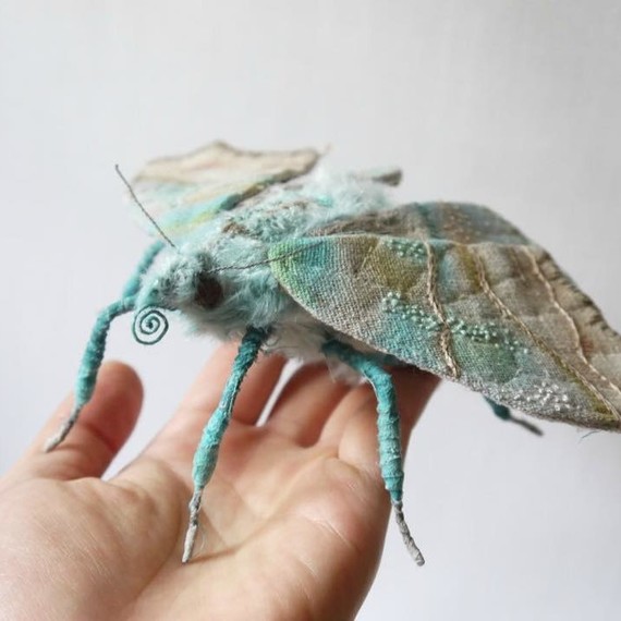 Yumi Okita textile moths